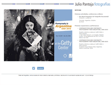 Tablet Screenshot of juliopantoja.com.ar